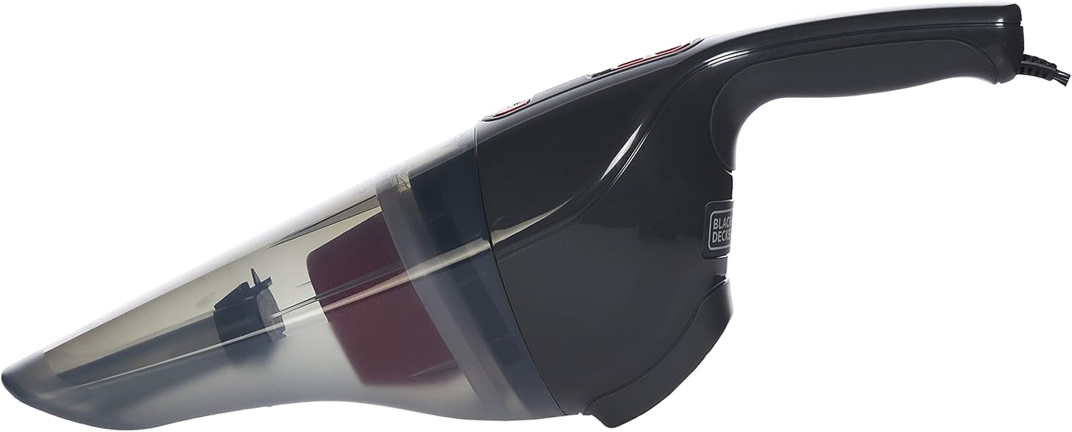 Black+Decker Powerful Dustbuster Car Vacuum Cleaner, Red And Grey - NV1210AV Black+Decker Powerful Dustbuster Car Vacuum Cleaner, Red And Grey - NV1210AV
